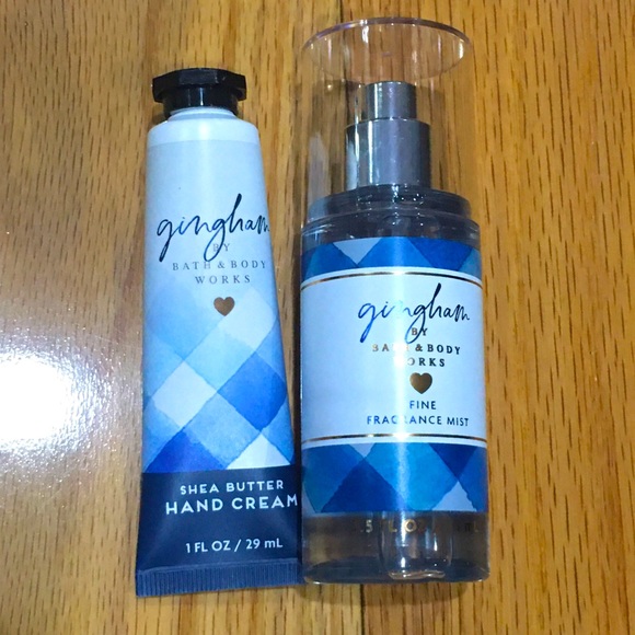 Bath & Body Works Bath & Body Nwt Bath Body Works Love Gingham Fine